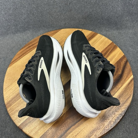 Brooks Ghost 17 Black White Women's Running Shoes Sneakers Size 9 Sample Pair - Picture 9 of 11